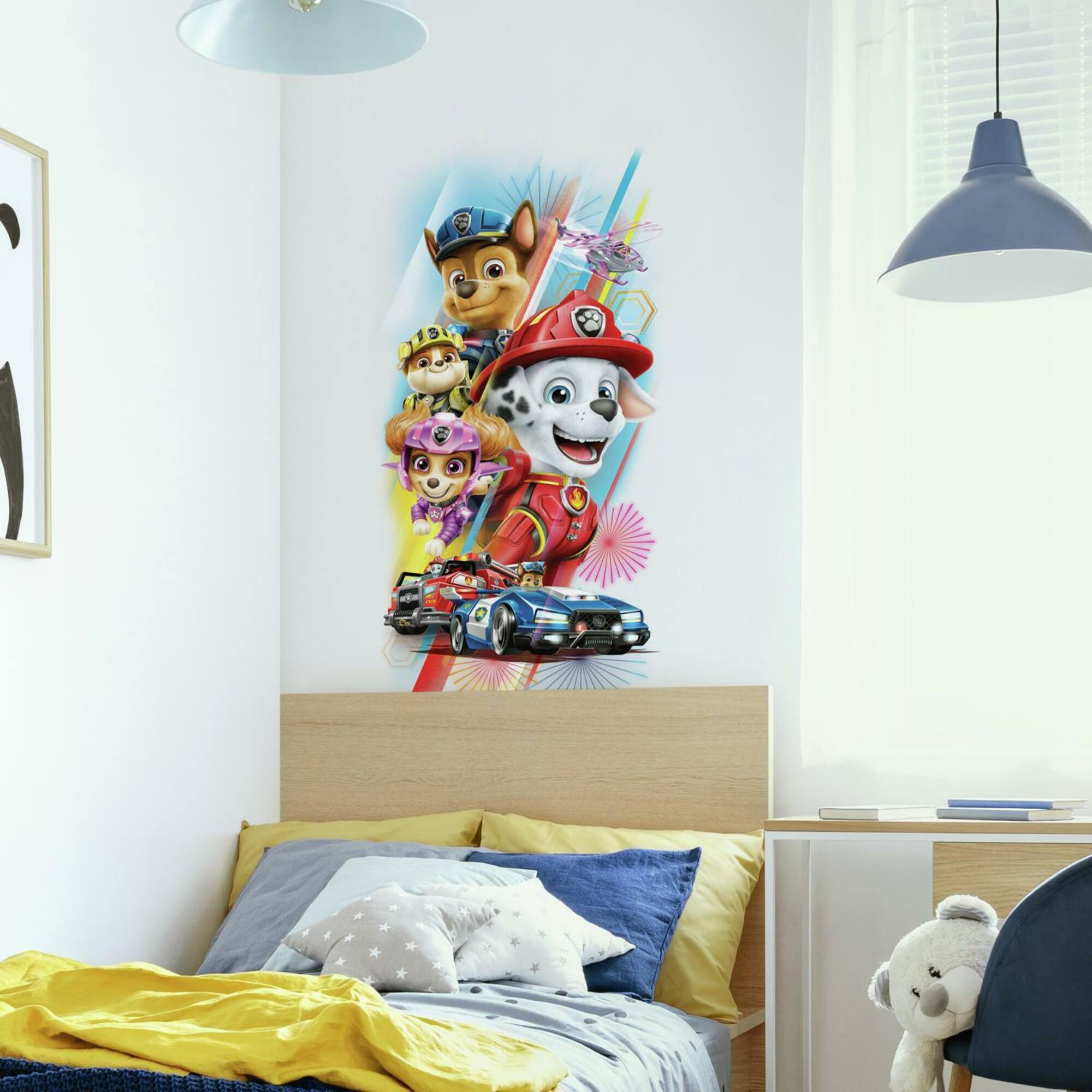 RoomMates Paw Patrol Movie Peel & Stick Giant Wall Decal